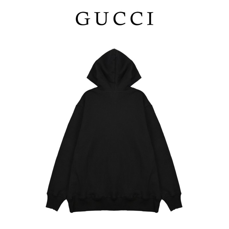 Gucci Black Logo Hoodie view