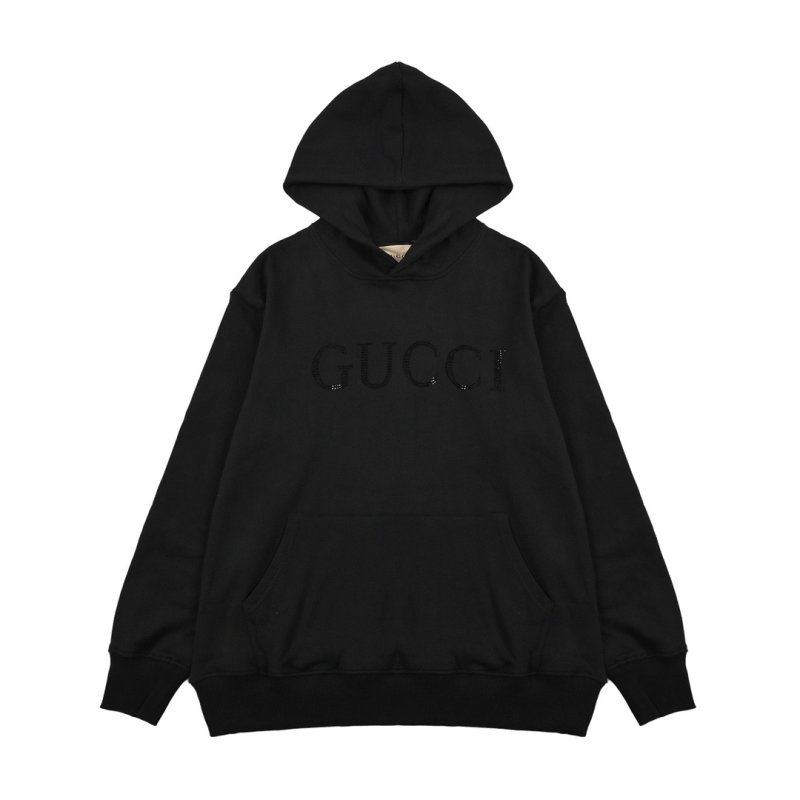 Gucci Black Logo Hoodie view