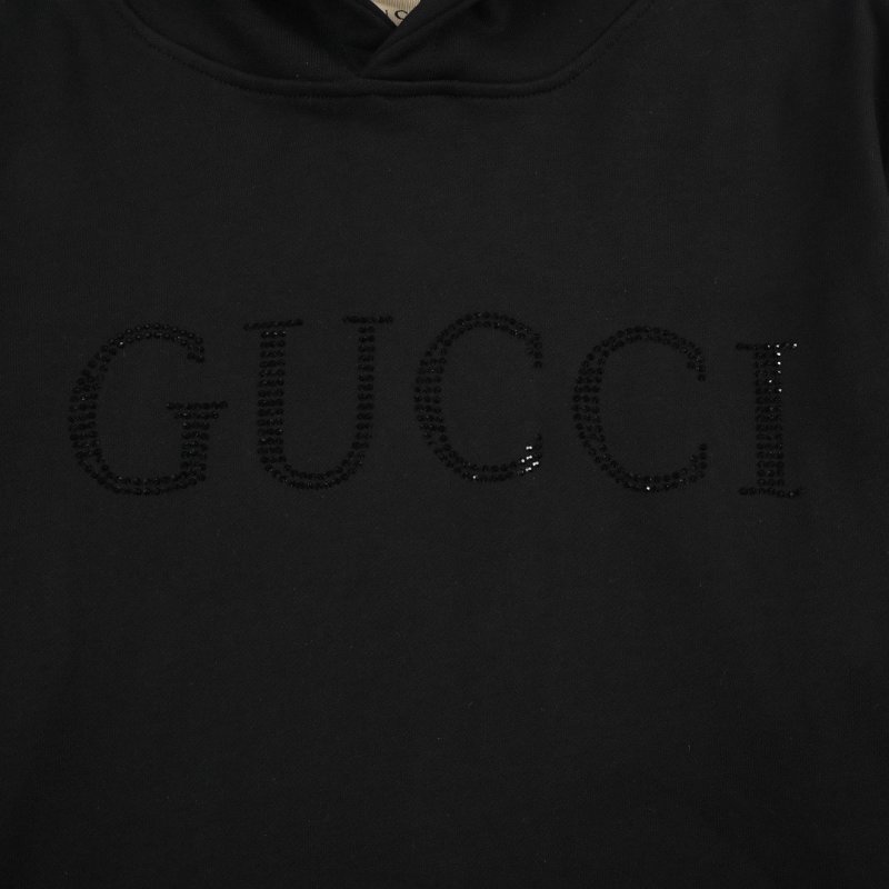 Gucci Black Logo Hoodie view