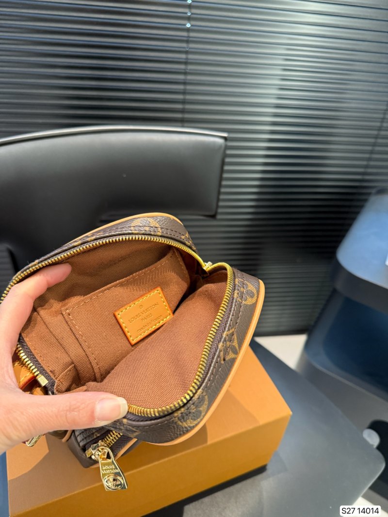 Louis Vuitton Monogram Camera Bag Brown Orange view