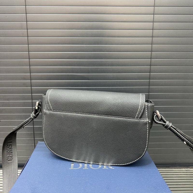 Dior Saddle Oblique Messenger Bag Grey view