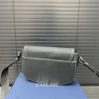 Dior Saddle Oblique Messenger Bag Grey view 4