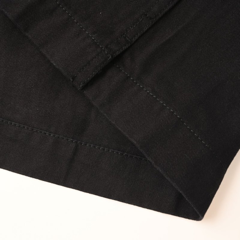 YSL Black Button-Up Overshirt Jacket view