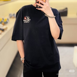 Black Embroidered Graphic T-Shirt view 5