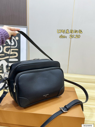 Louis Vuitton Black Messenger Camera Bag view 2