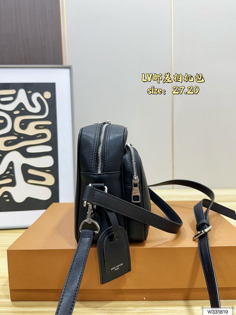 Louis Vuitton Black Messenger Camera Bag view