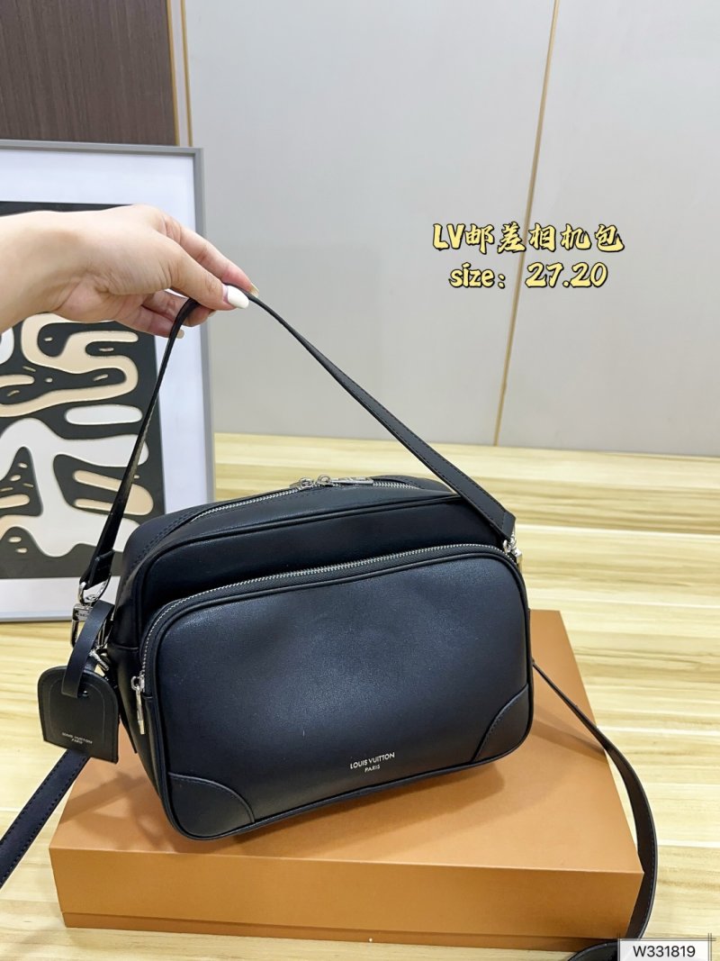 Louis Vuitton Black Messenger Camera Bag view