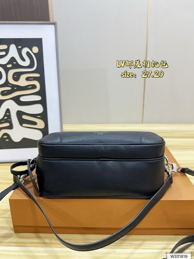 Louis Vuitton Black Messenger Camera Bag view