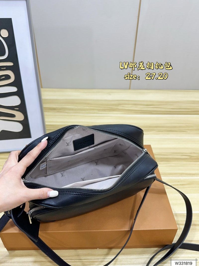 Louis Vuitton Black Messenger Camera Bag view