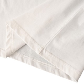 Moncler Logo Embroidered Short Sleeve T-Shirt White view 8