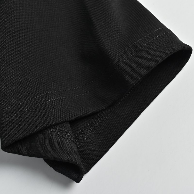 Gucci Black Logo Stripe Short Sleeve T-Shirt view