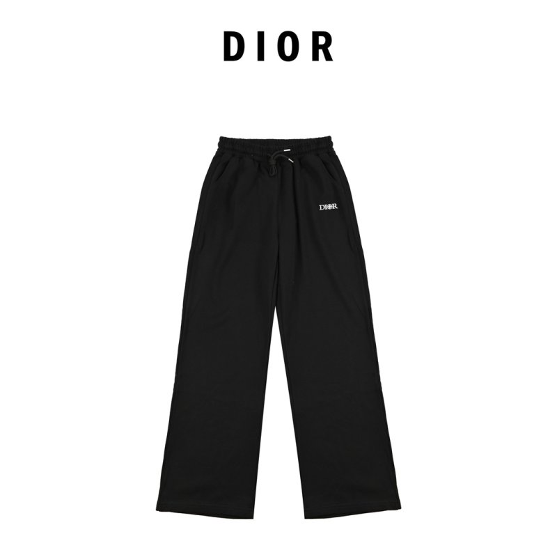 Dior Black Logo Joggers view