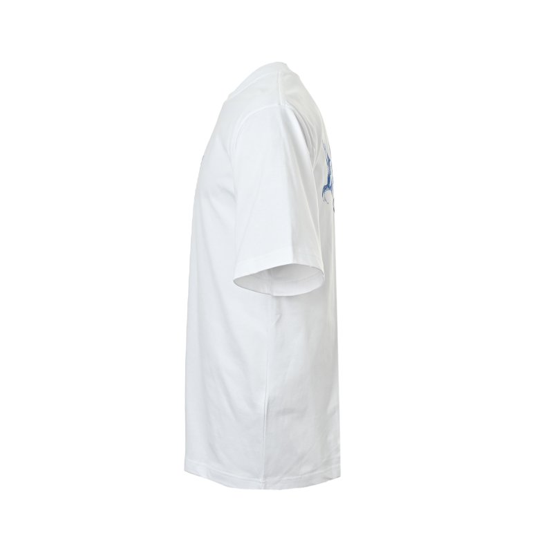 White Graphic Logo Short Sleeve T-Shirt view