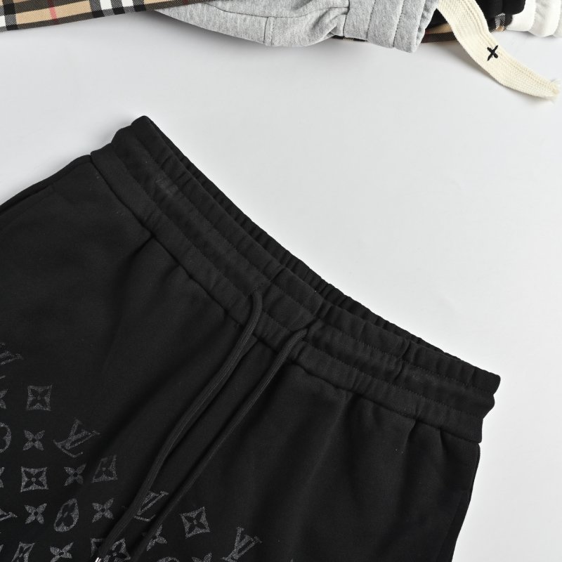 Louis Vuitton Monogram Black Shorts view