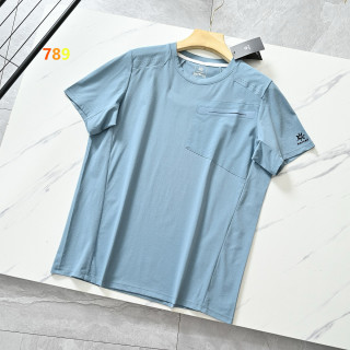 Yellow Quick-Dry Sport T-Shirt with Chest Pocket view 3