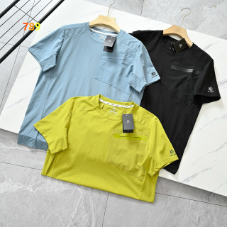 Yellow Quick-Dry Sport T-Shirt with Chest Pocket view 5