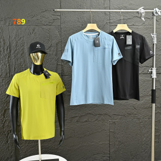 Yellow Quick-Dry Sport T-Shirt with Chest Pocket view 6