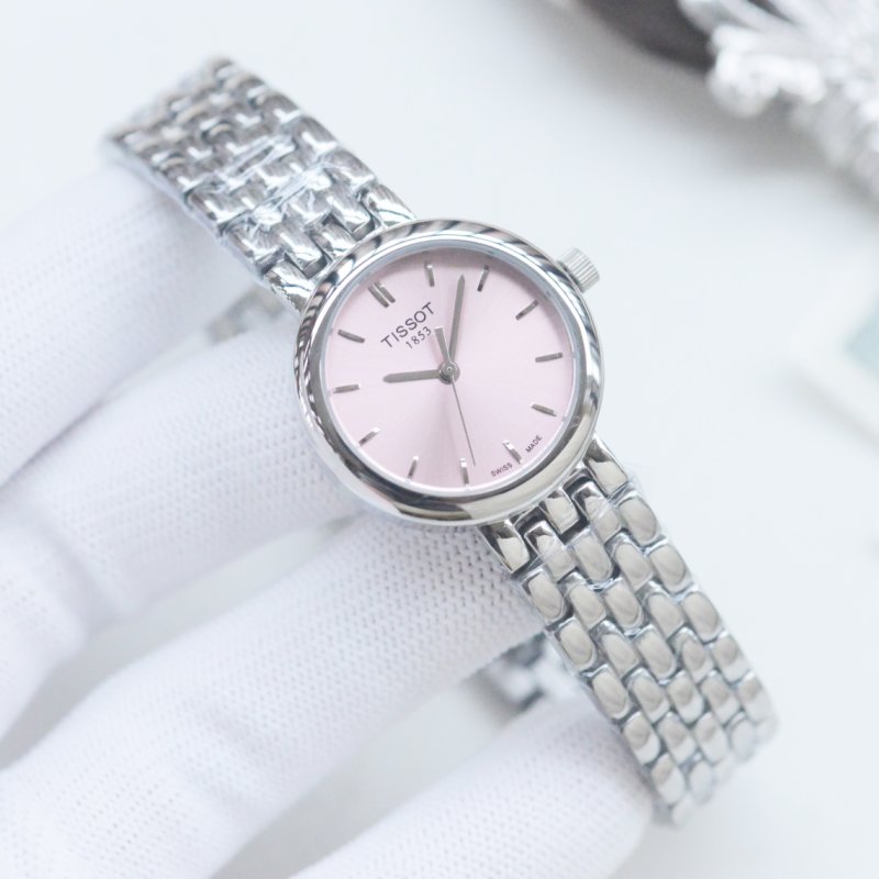 Tissot Charming Collection Pink Dial 26mm Steel Watch view