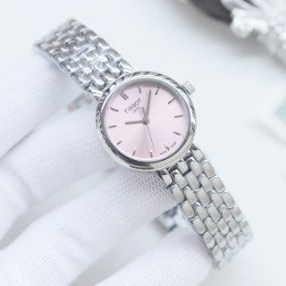 Tissot Charming Collection Pink Dial 26mm Steel Watch view 2