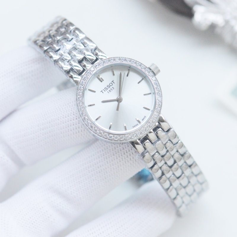 Tissot Charming Collection Pink Dial 26mm Steel Watch view