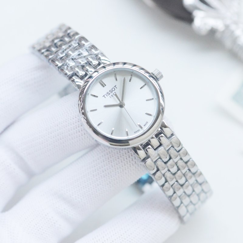 Tissot Charming Collection Pink Dial 26mm Steel Watch view