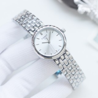 Tissot Charming Collection Pink Dial 26mm Steel Watch view 6
