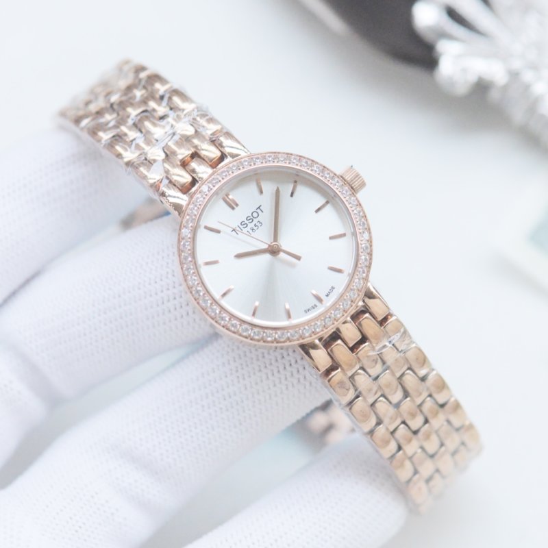 Tissot Charming Collection Pink Dial 26mm Steel Watch view