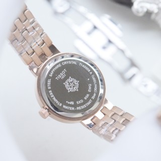 Tissot Charming Collection Pink Dial 26mm Steel Watch view 9