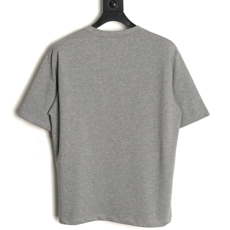 Loewe x Louis Wain Geometric Eye Embroidered T-Shirt Grey view