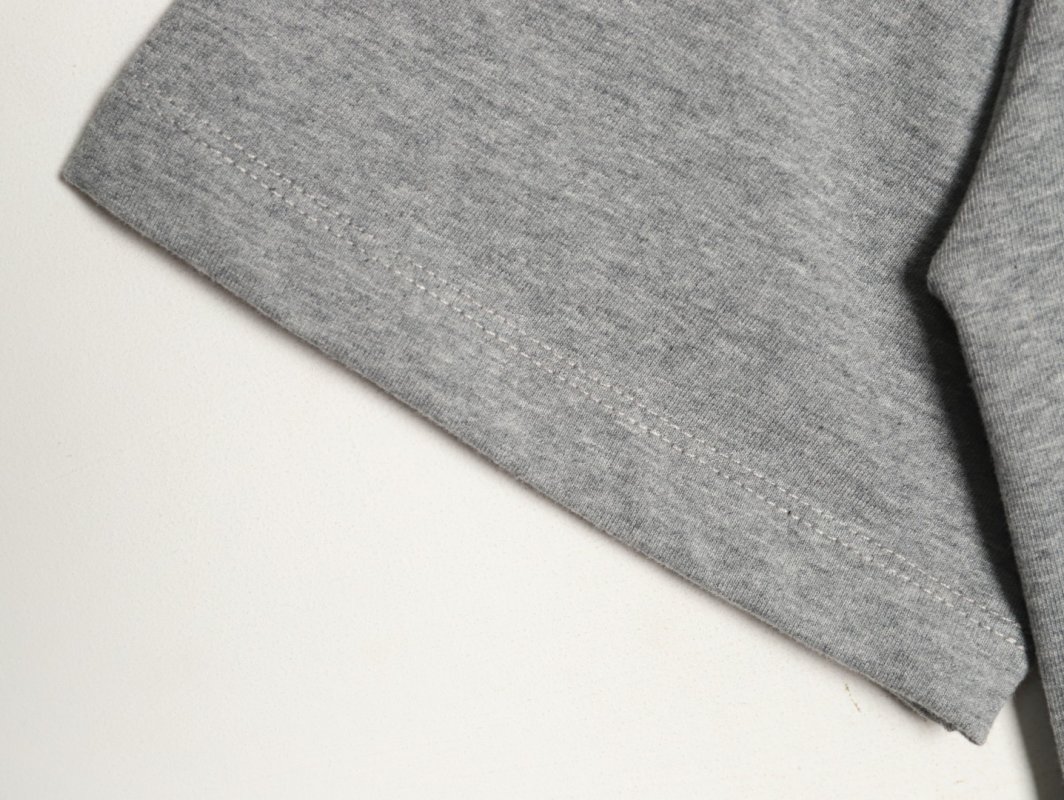 Loewe x Louis Wain Geometric Eye Embroidered T-Shirt Grey view