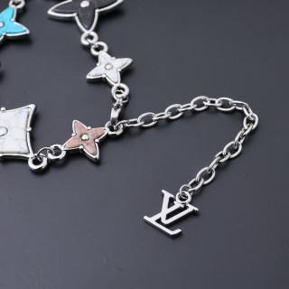 Louis Vuitton Monogram Star Charm Multi-Color Necklace view 3