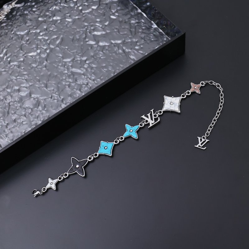 Louis Vuitton Monogram Star Charm Multi-Color Necklace view