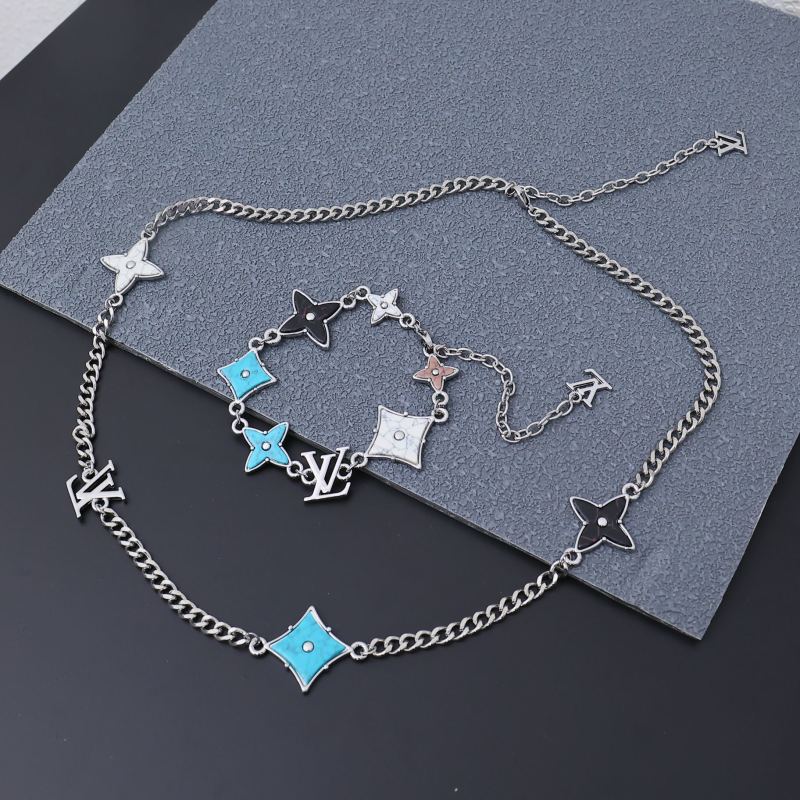 Louis Vuitton Monogram Star Charm Multi-Color Necklace view