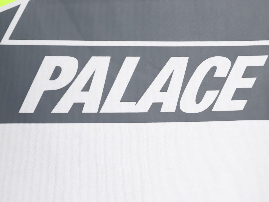 Nike x Palace White T-Shirt with Triangle Logo view
