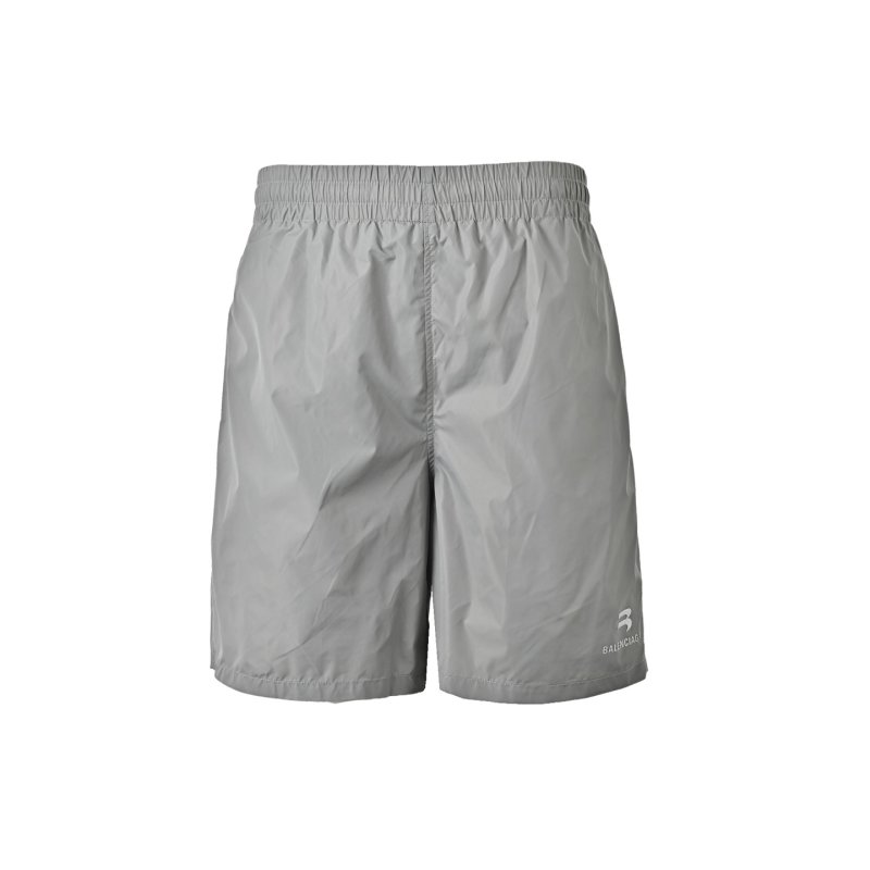 Grey Drawstring Casual Shorts view