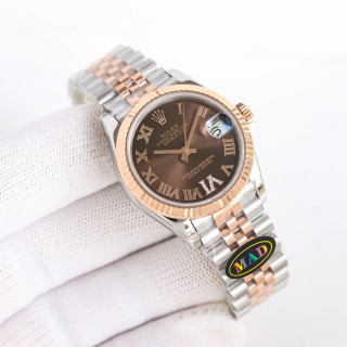 Rolex Datejust 31mm Two-Tone Diamond Bezel Watch view 2