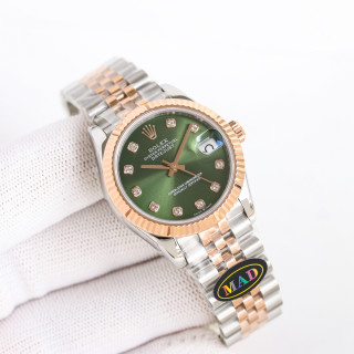 Rolex Datejust 31mm Two-Tone Diamond Bezel Watch view 3