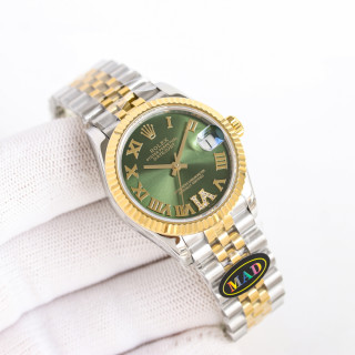 Rolex Datejust 31mm Two-Tone Diamond Bezel Watch view 4