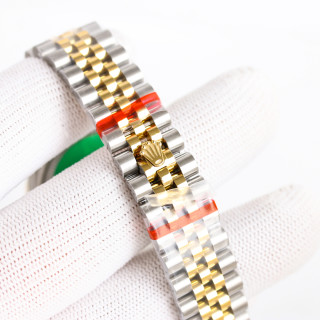 Rolex Datejust 31mm Two-Tone Diamond Bezel Watch view 6