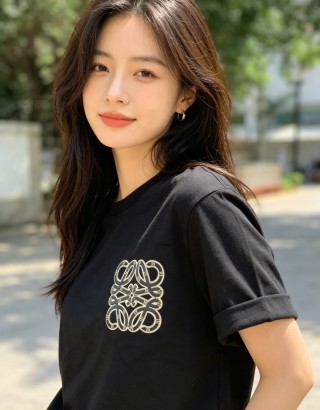 Loewe Anagram Logo Black T-Shirt view 2