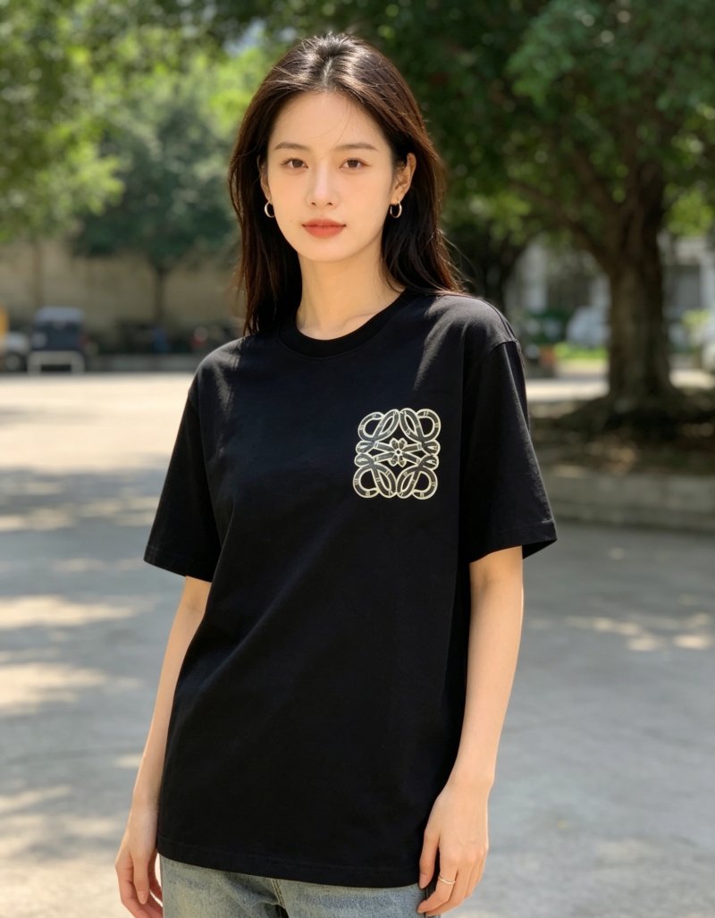 Loewe Anagram Logo Black T-Shirt view