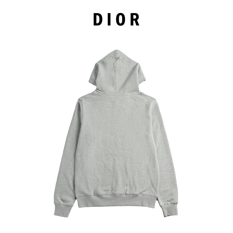 Gray Box Logo Hoodie view