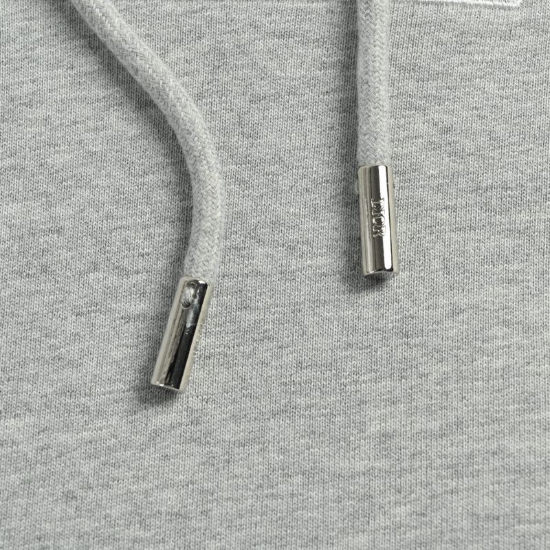 Gray Box Logo Hoodie view