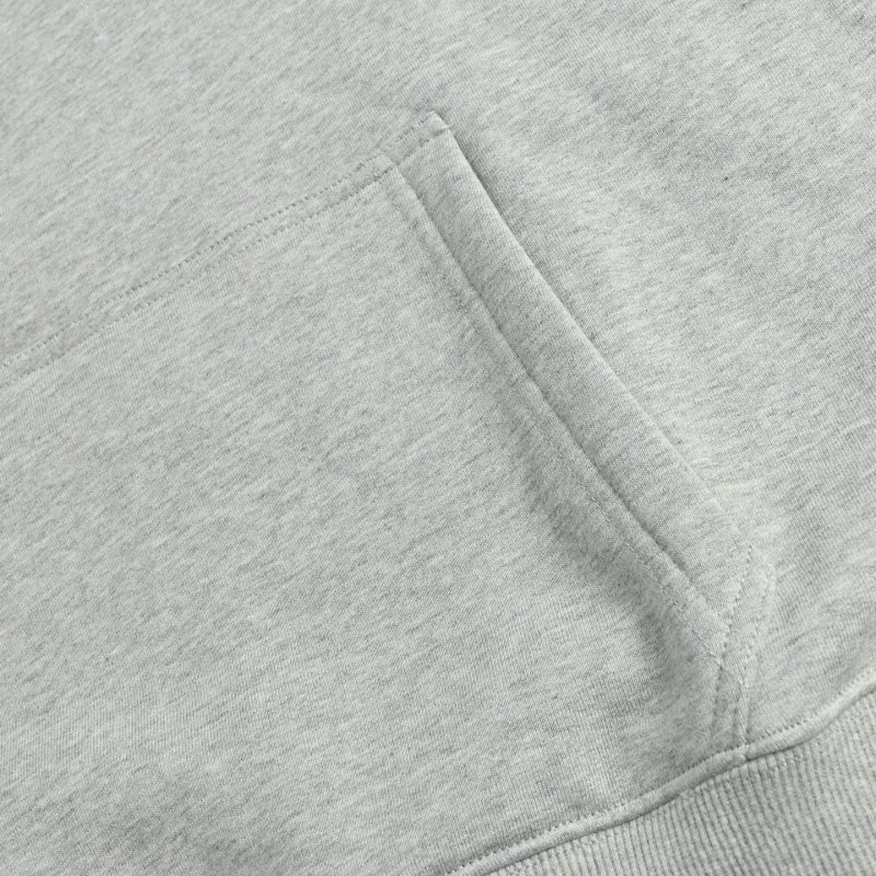 Gray Box Logo Hoodie view