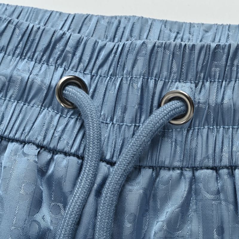 Nike Denim Drawstring Shorts Light Blue view