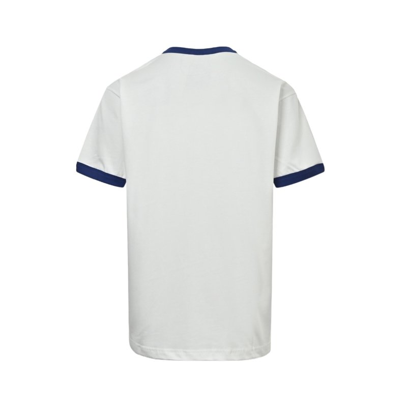 Gucci Logo Stripe Short Sleeve Crop T-Shirt White view