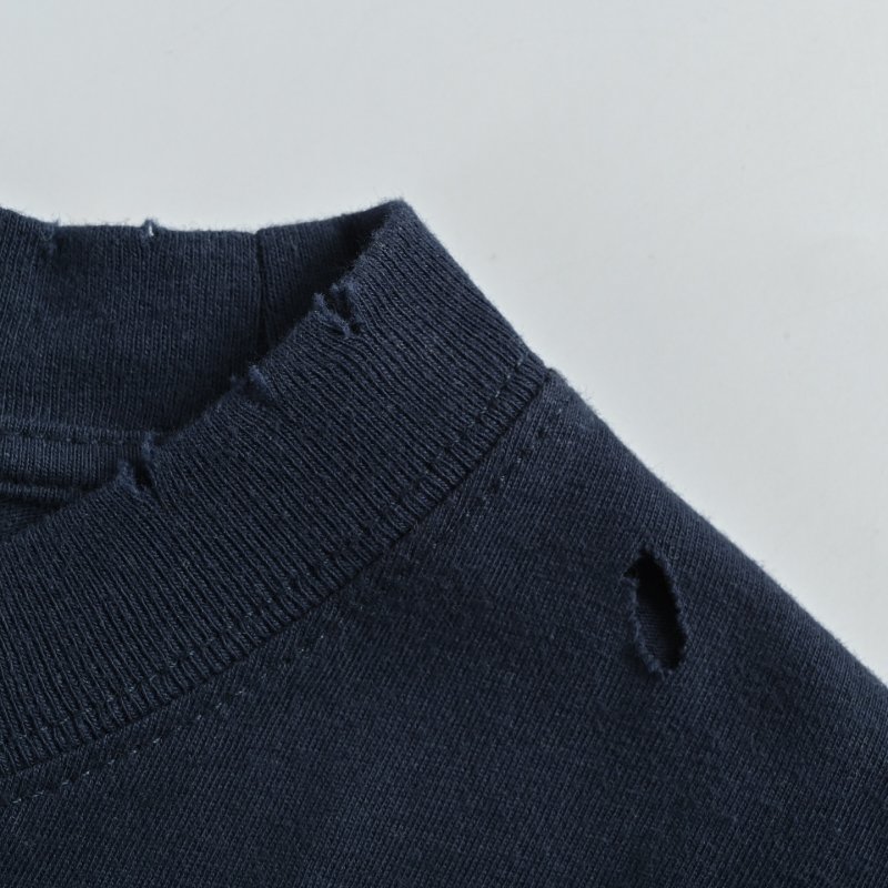 Acne Studios Black Circle Logo Long Sleeve Tee view