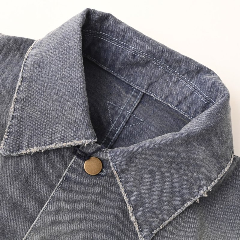 Oversized Denim Jacket Light Blue Wash view