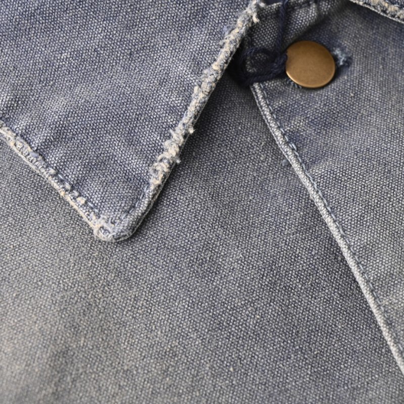 Oversized Denim Jacket Light Blue Wash view