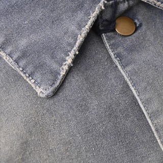 Prada Distressed Workwear Jacket Grey view 5